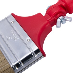 High-Quality Swivel Handle White Bristle Paint Brush for Smooth Painting | KSEIBI 2