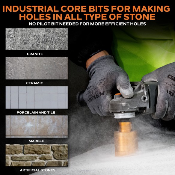 مته کر الماسه با جوش خلا | KSEIBI