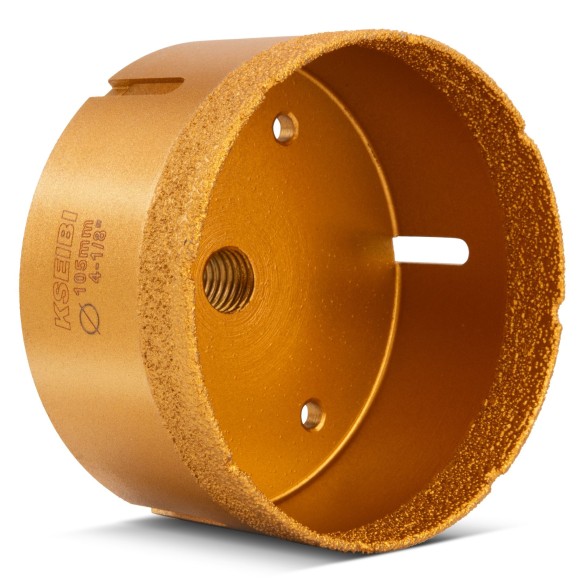 Premium Vacum Brazed Diamond Core Bits for Precision Drilling | KSEIBI
