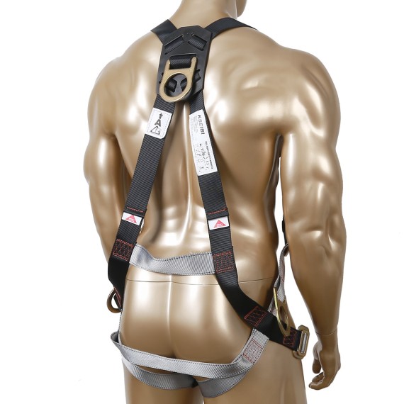 Страховочная система делюкс с 3 D-кольцами для безопасного подъема | KSEIBI