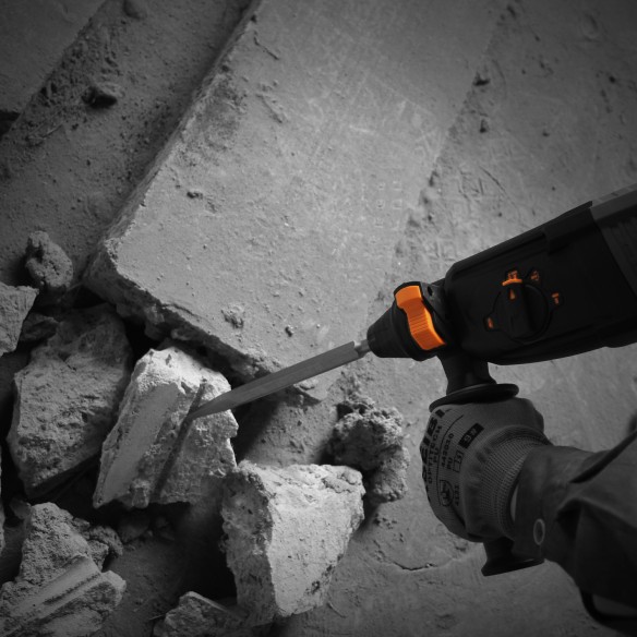 قلم نوک‌تیز SDS-PLUS برای انجام کارهای حفر و شکاف‌زن | KSEIBI