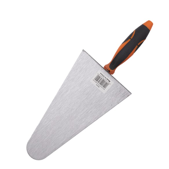 Professional Grade Round Tip Bricklaying Trowel with ProGrip Handle | KSEIBI