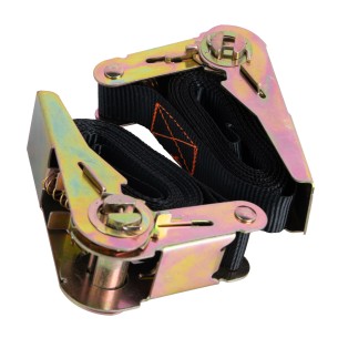 Ratchet Tie Down Set 2-Pc. 25mm X 2.5m