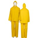 Дождевой костюм желтого цвета для защиты от дождя и ветра | KSEIBI