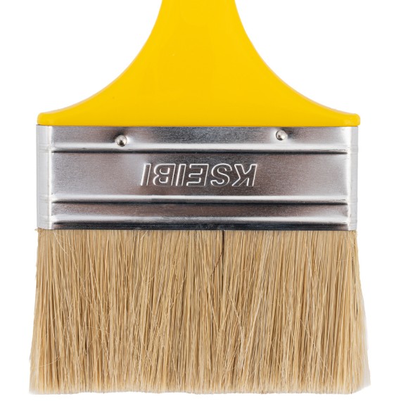 高品质塑料手柄白色油漆刷推荐 - 黄色20mm | KSEIBI