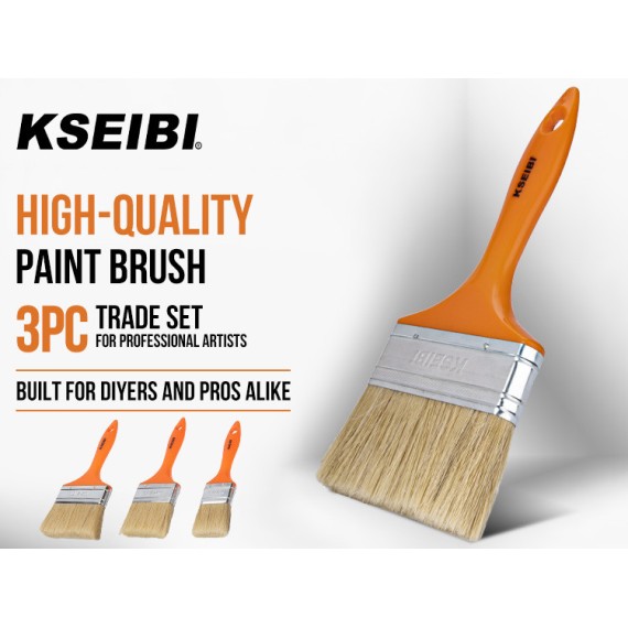 高品质油漆刷贸易套装 3-PC | KSEIBI