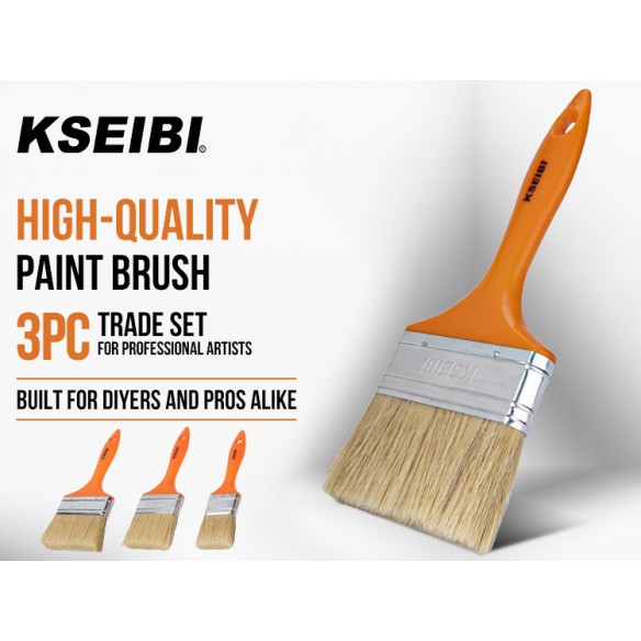 High-Quality Paint Brush Trade Set for Professional Artists | KSEIBI