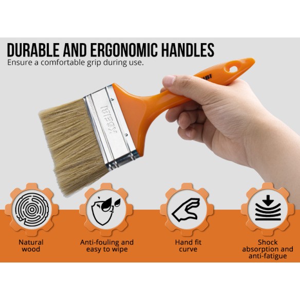 High-Quality Paint Brush Trade Set for Professional Artists | KSEIBI