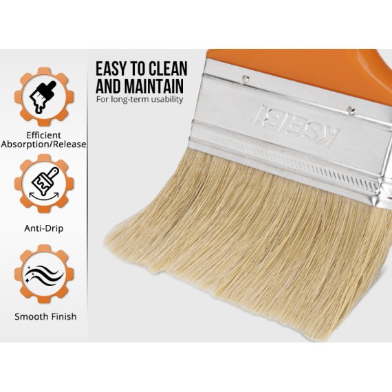 High-Quality Paint Brush Trade Set for Professional Artists | KSEIBI