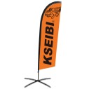 High-Quality Outdoor Flag 2400x670mm for Events and Businesses | KSEIBI