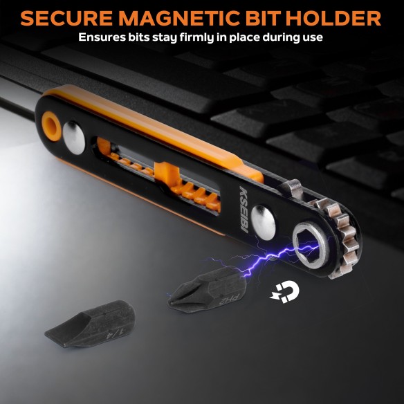 ست سوکت ضامن دار کوچک 18 تایی برند کسیبی | KSEIBI