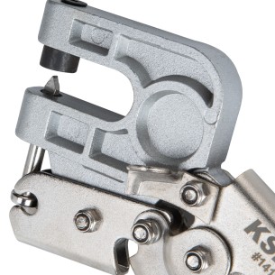 Effortlessly Install Metal Studs with our Metal Punch Stud Crimper for Dry Wall | KSEIBI 2