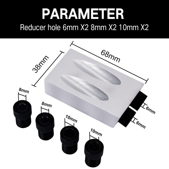 High-Quality Metal Pocket Hole Jig for Precision Joinery | KSEIBI