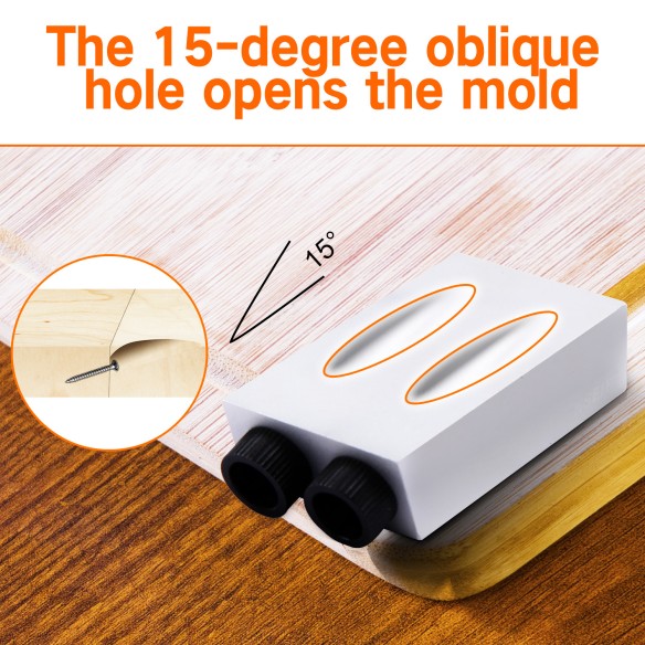 High-Quality Metal Pocket Hole Jig for Precision Joinery | KSEIBI