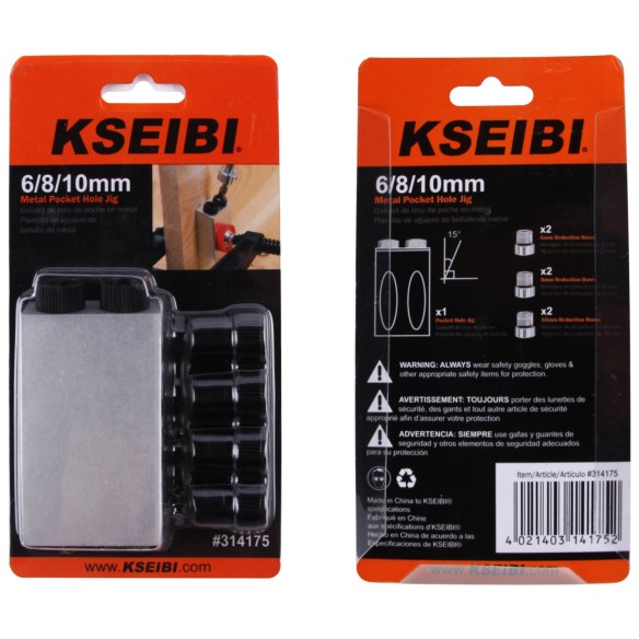 High-Quality Metal Pocket Hole Jig for Precision Joinery | KSEIBI