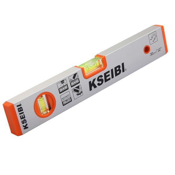Professional Magnetic Spirit Level with Two Vials AVM | KSEIBI