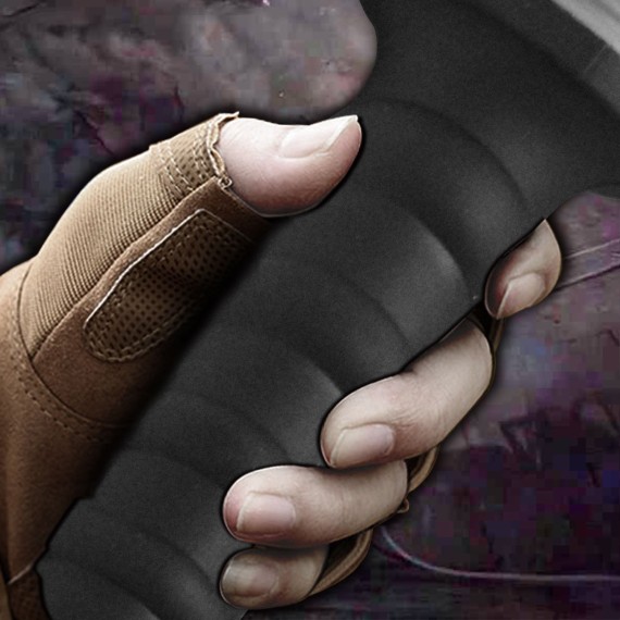 چراغ قوه LED لاستیکی با ۳ لامپ | KSEIBI