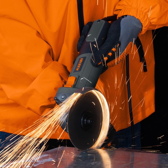 High-Performance Angle Grinder for Precision Cutting and Grinding | KSEIBI