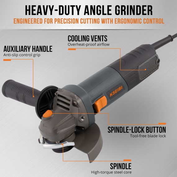 KSEIBI KWS 95-125 角磨机，125毫米，950瓦 | KSEIBI