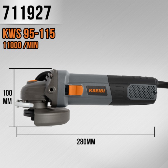 High-Performance Angle Grinder for Precision Cutting and Grinding | KSEIBI