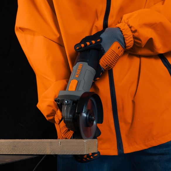 Powerful 115mm Angle Grinder for Precision Cutting and Grinding | KSEIBI
