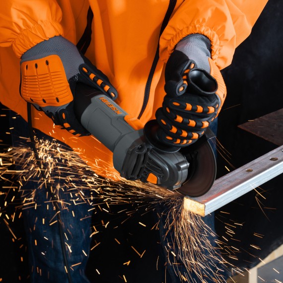 سنگ‌زنی زاویه‌ای KWS 85-115، 115 میلی‌متر، 850 وات - بهترین ابزار برای سنگ‌زنی | KSEIBI