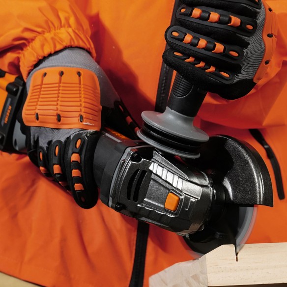 Powerful 20V Cordless Angle Grinder, 115mm - Perfect for DIY Projects | KSEIBI