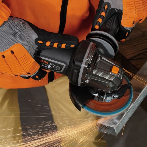 Powerful 20V Cordless Angle Grinder, 115mm - Perfect for DIY Projects | KSEIBI