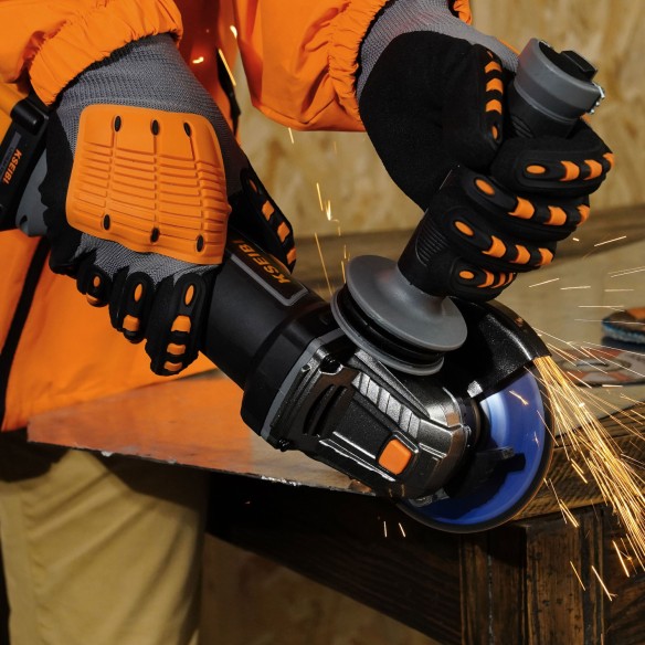 Аккумуляторная угловая шлифмашина KWS 20V-115: 20 В, 115 мм | KSEIBI