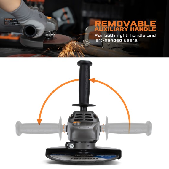 دستگاه سنگ زنی زاویه‌ای KWS 20-180 - مشخصات و قیمت | KSEIBI