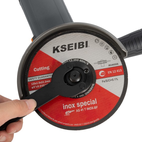 KWS 100-125 V 角磨机 125毫米 变速 1000瓦，专业家用 | KSEIBI