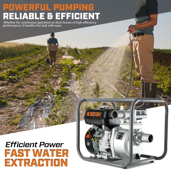 Бензиновый водяной насос KWP 50 для эффективной подачи воды | KSEIBI