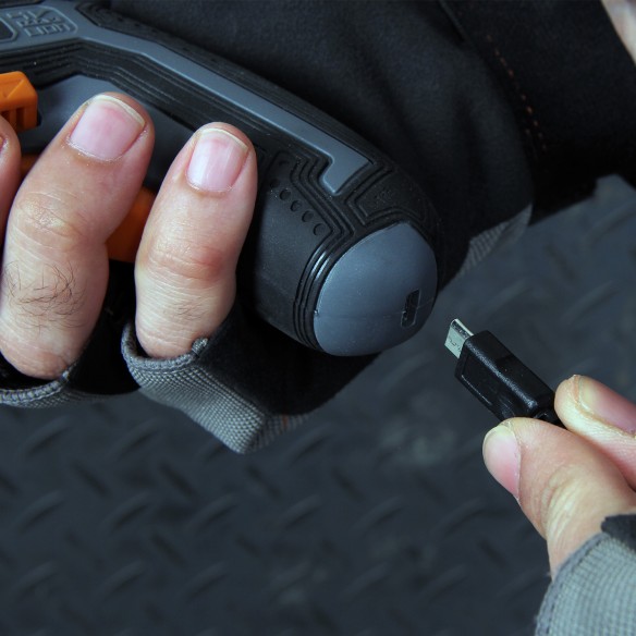 Powerful and Versatile 4V Cordless Screwdriver for DIY Projects | KSEIBI