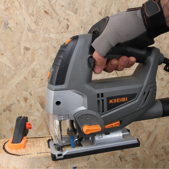 High-Quality Jigsaw with Laser Guide for Precision Cutting | KSEIBI