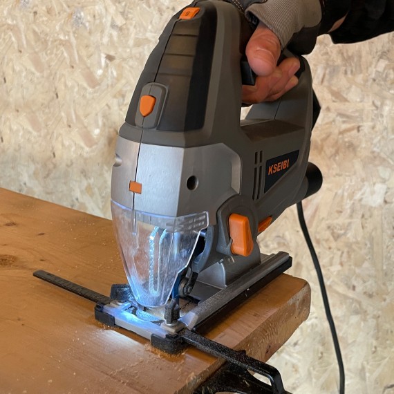 High-Quality Jigsaw with Laser Guide for Precision Cutting | KSEIBI