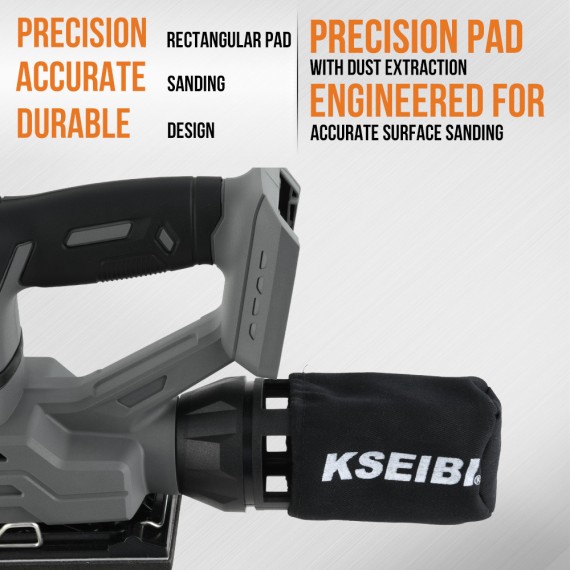 Аккумуляторная плоскошлифовальная машина KSS 20V-230 | KSEIBI
