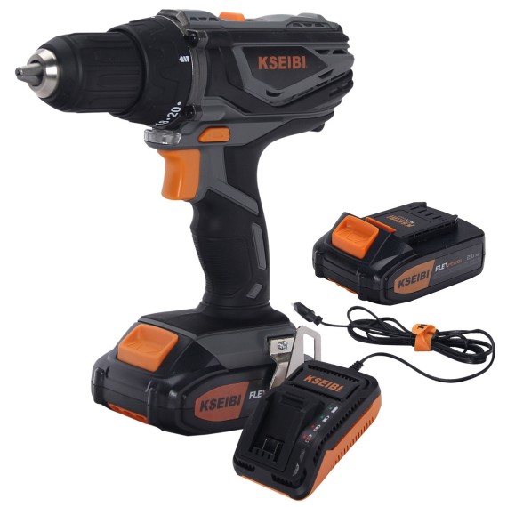 Powerful 20V Cordless Drill for DIY Projects | KSEIBI