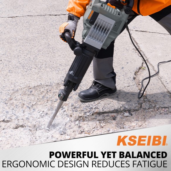 高性能爆破锤，适用于30MM六角，1750W | KSEIBI