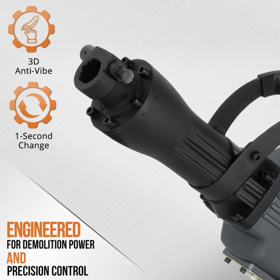 Отбойный молоток KSH 1600 D: мощный инструмент для строительства | KSEIBI