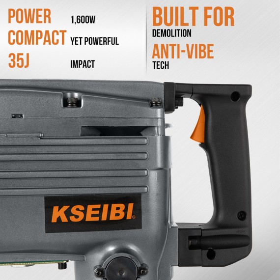 Powerful Demolition Hammer for Heavy-Duty Jobs | KSEIBI