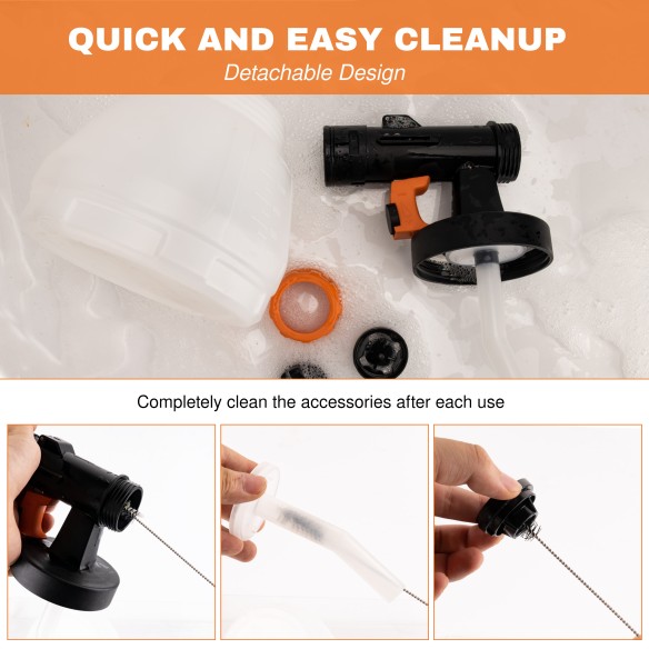 High-Quality Electric Spray Gun for Precision Painting | KSEIBI
