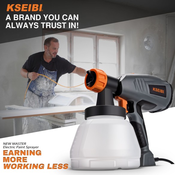 High-Quality Electric Spray Gun for Precision Painting | KSEIBI