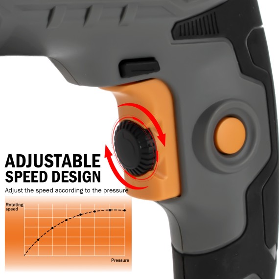 KSB 710 D冲击钻，13mm，710瓦，多功能电动工具 | KSEIBI