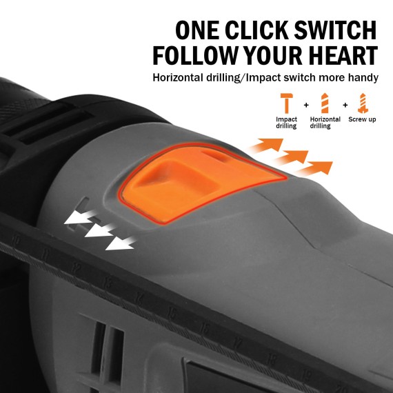 High-performance KSB 710 D 13mm Impact Drill for Professionals | KSEIBI