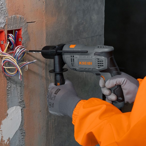 高效冲击钻，13毫米无钥匙，580瓦 | KSEIBI