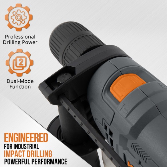 دستگاه سوراخکاری تأثیری KSB 580 D، ۱۳ میلی‌متر بدون کلید | KSEIBI