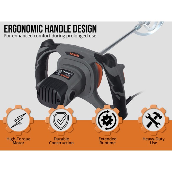 Мощный миксер для краски KRW 1400 V - идеальное решение для ремонта | KSEIBI