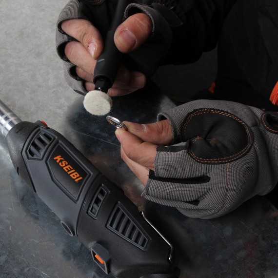 Versatile and Powerful Multi Rotary Tool Set with 106 Pieces | KSEIBI