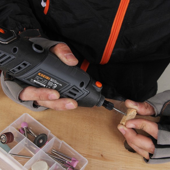 أداة دوارة متعددة ذات 106 قطعة - قوة 170 واط | KSEIBI