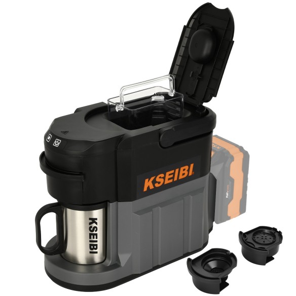 Enjoy Fresh Coffee Anywhere with KIS 20V-501 Cordless Coffee Machine | KSEIBI